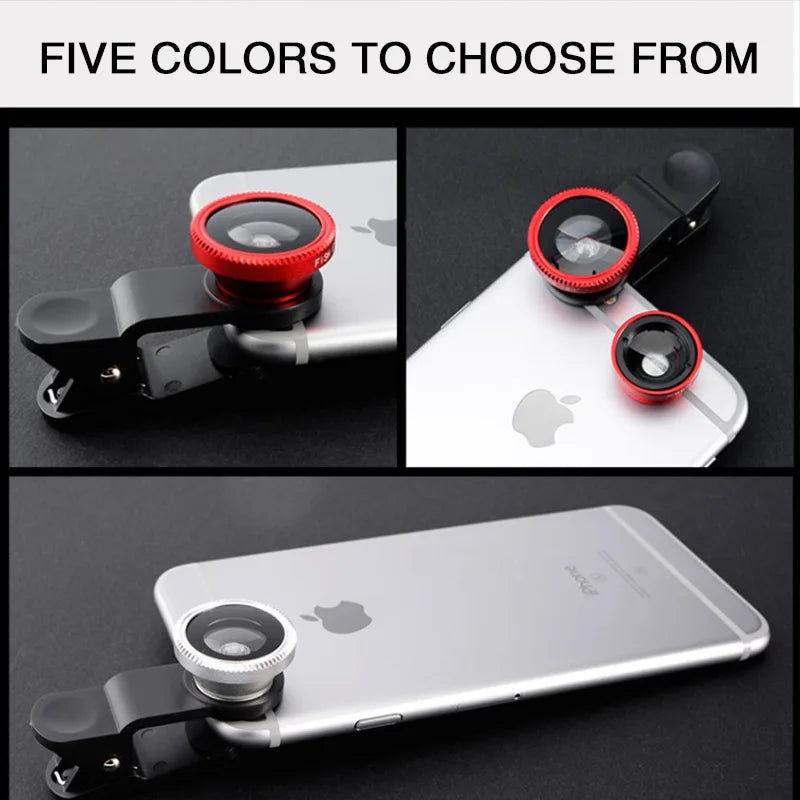 3-in-1 Smartphone Camera Lens Kit