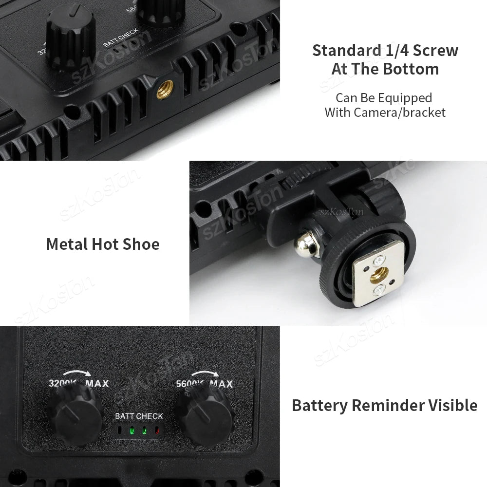 U600 RGB LED Photo Studio Light