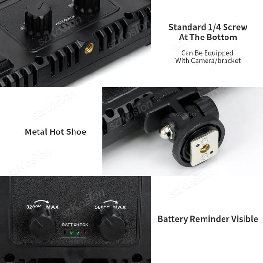 U600 RGB LED Photo Studio Light