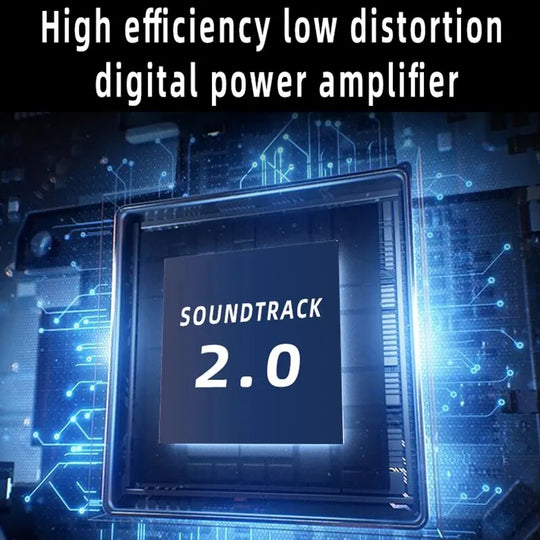 HIFI Stereo Computer Speakers with Mic & LED Light