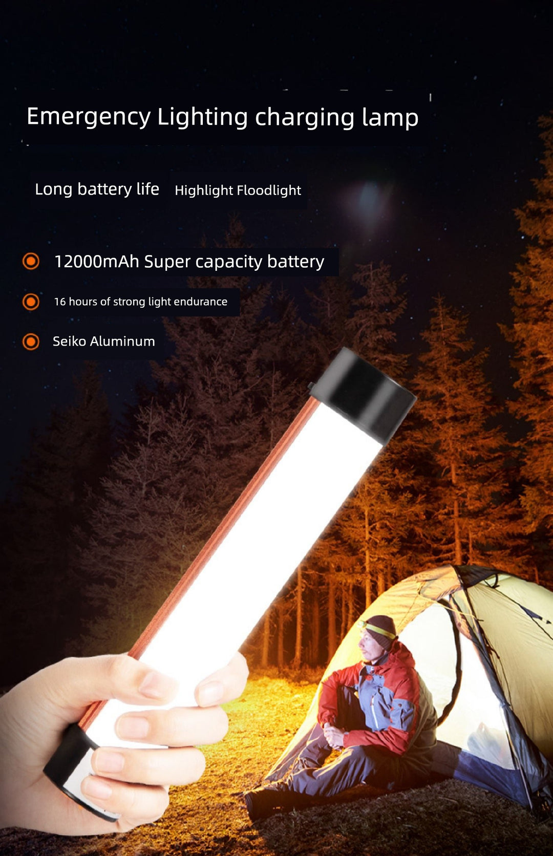 Ultra-Bright Rechargeable LED Flashlight