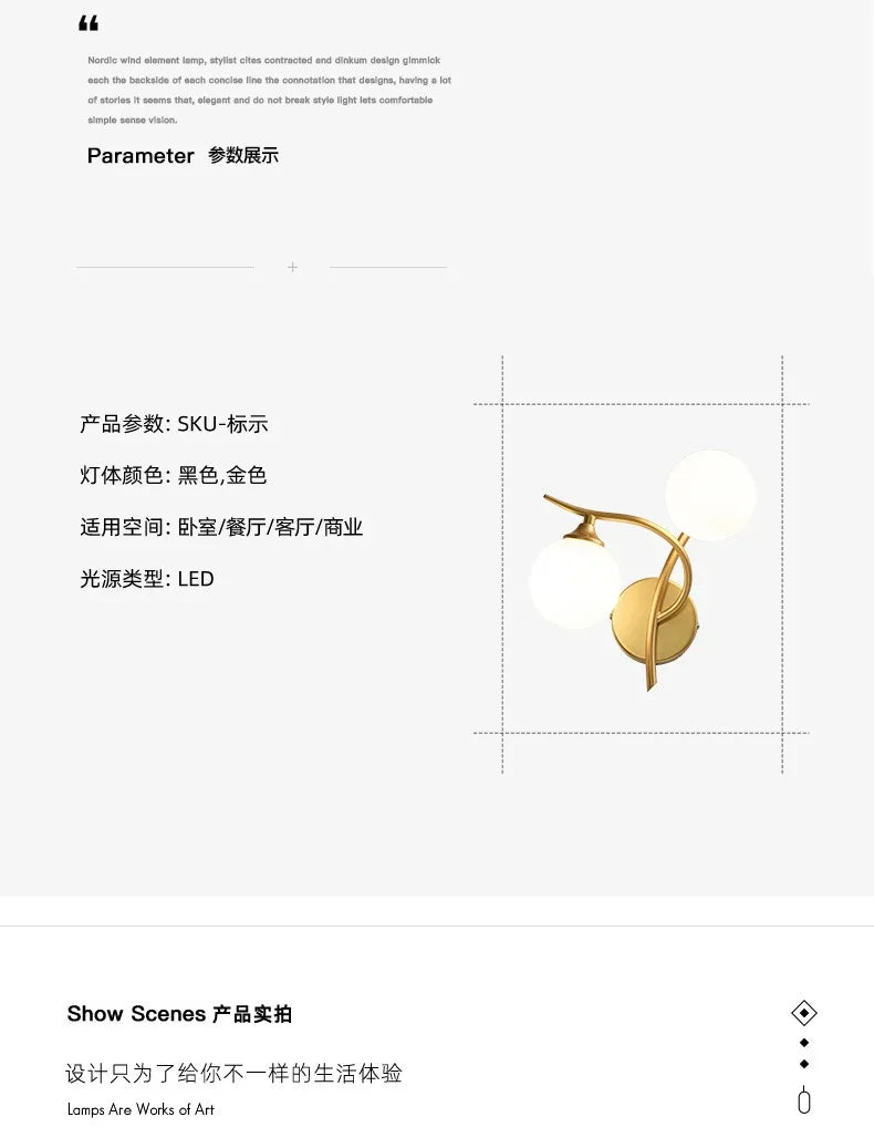 Modern Led Wall Lamp For Living Room Bedroom Bedside Corridor Aisle Hotels Wall  For Light Shower Room Mirror Front Sconce Decor