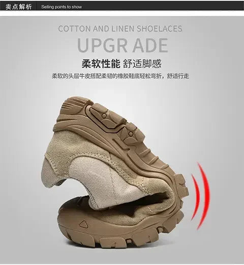 NMen's Outdoor Hiking Shoes Anti Slip Thick Soled Hiking Shoes Comfortable and Durable Walking Boots, Gray Exercise Shoes Tennis