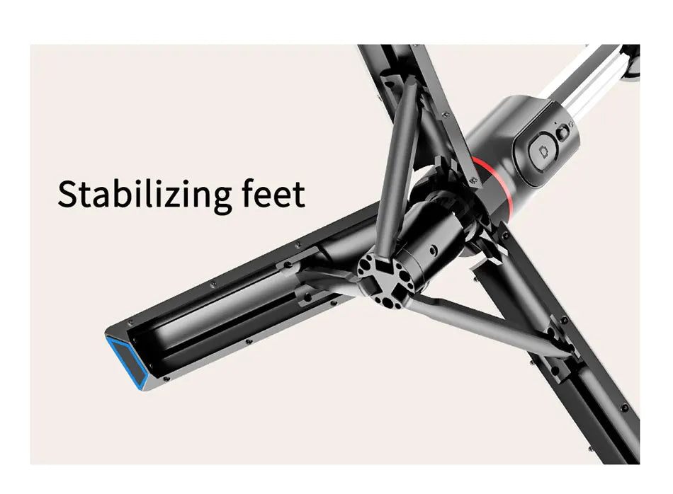 Wireless Bluetooth Double Fill Light Tripod with Remote Shutter for Android & iOS Smartphones