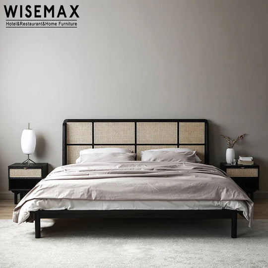 Modern Bedroom Furniture Wooden Bedside Table Nightstand Cabinet Bed End Side Table With Drawer For Home Use