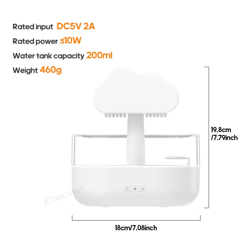 KINSCOTER Rain Clouds Aroma Diffuser