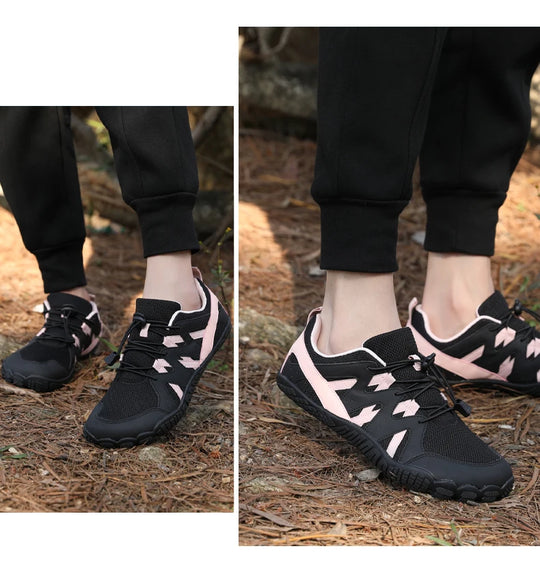 New men's and women's hiking shoes outdoor breathable soft soled hiking shoes bicycle shoes couple hiking shoes