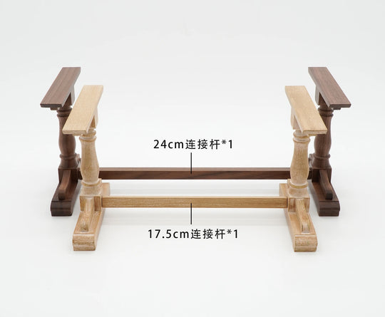 1/6 doll house model furniture accessories mini model Free combination retro table legs desktop