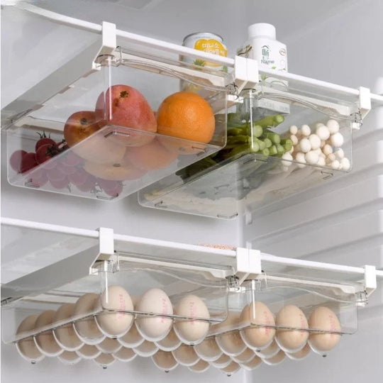Refrigerator Drawer-Style Food Storage Box
