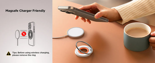 Joyroom Magnetic Silicone Phone Ring Holder