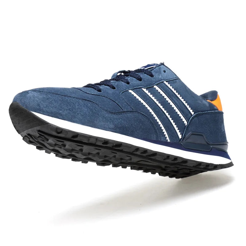 Sneakers Men Casual Shoes Light Suede 2023 New Classic Men Running shoes Outdoor Breathable Mesh Jogging Sport Shoes