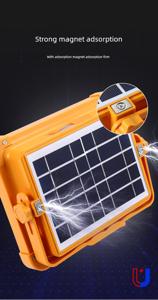 Led Stall Power Failure Emergency Satchel Solar Light