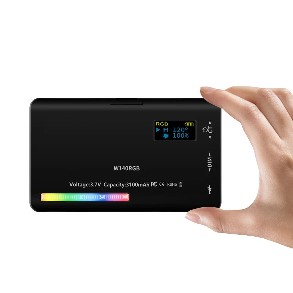 LED RGB Camera Light