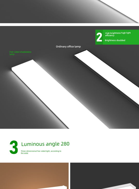 High-Power Three-Proof LED Ceiling Tube Light
