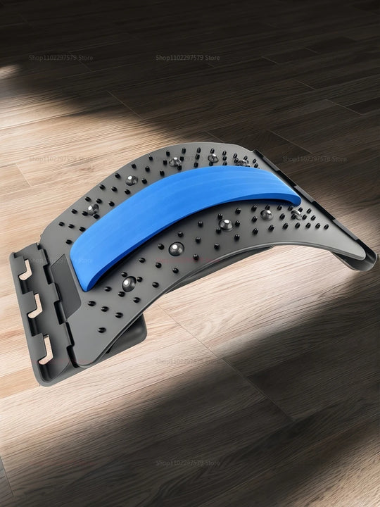 Back Stretcher Multi-Level Adjustable Massager Waist Neck Fitness Lumbar Cervical Spine Cervical Spine Support Massager