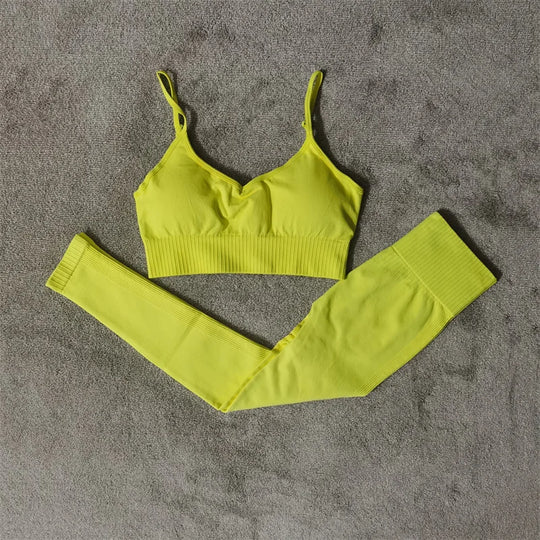 Seamless Women’s Fitness Yoga Set