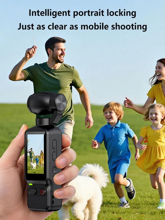 Lenovo HD 4K Action Camera 180° Rotatable For Vlog YouTube Tiktok Girls Record Life Video Recording Entry Portable Action Camera