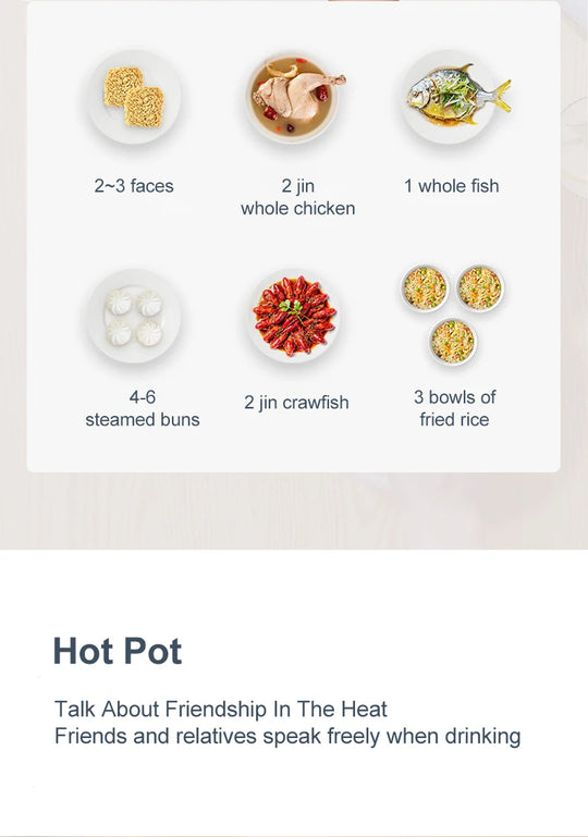 Electric Mini Rice Cooker and Multifunction Pot
