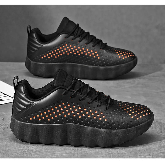 Men's Comfortable Running Shoes Breathable Thick sole Non-slip Casual Sports Shoes Cushioning Outdoor Walking Sneakers For Men