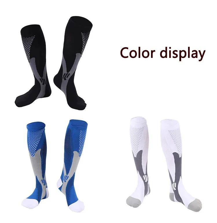 Compression Socks for Preventing Varicose Veins Pain Care Long Socks for Sports Anti Fatigue Compression Socks