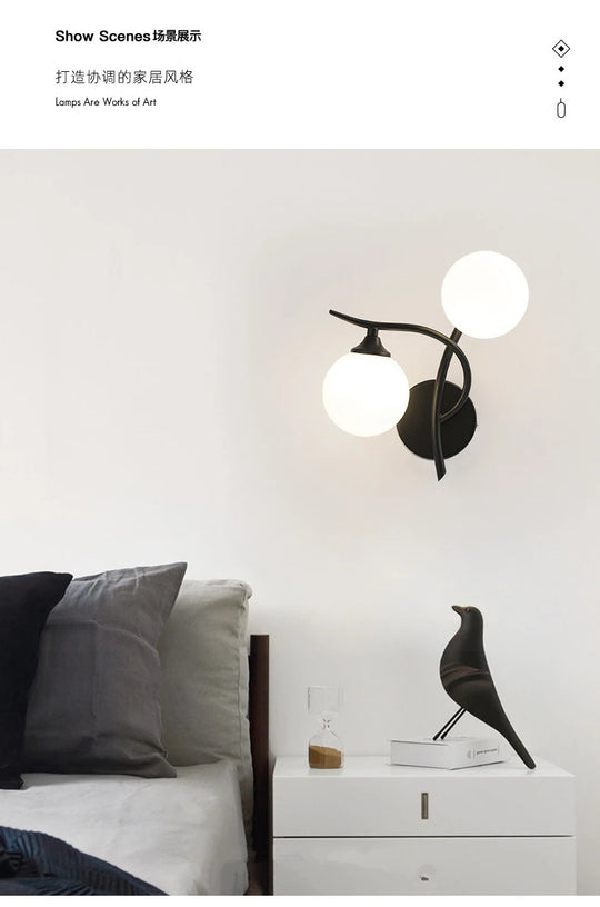 Modern Led Wall Lamp For Living Room Bedroom Bedside Corridor Aisle Hotels Wall  For Light Shower Room Mirror Front Sconce Decor