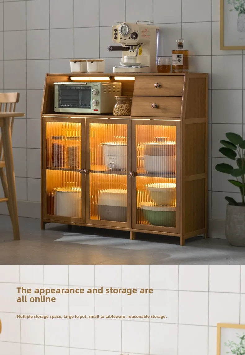 Kitchen Storage Shelves & Floor-to-Floor Cabinets