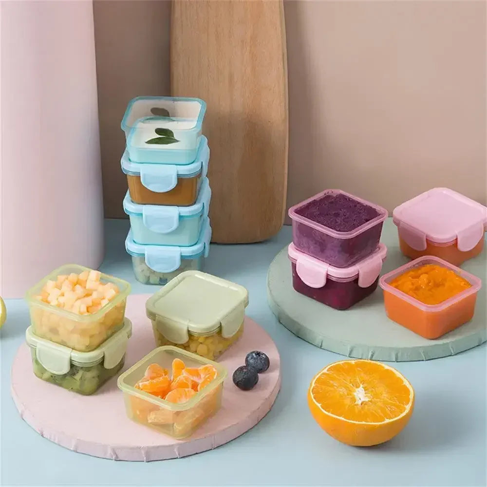 4Pcs Mini Food Storage Containers