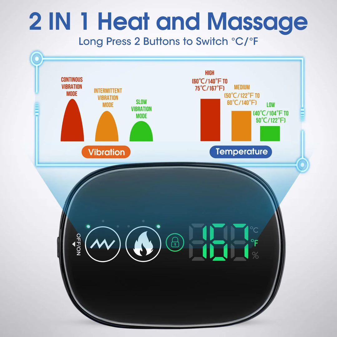 Heated Shoulder Massage Belt