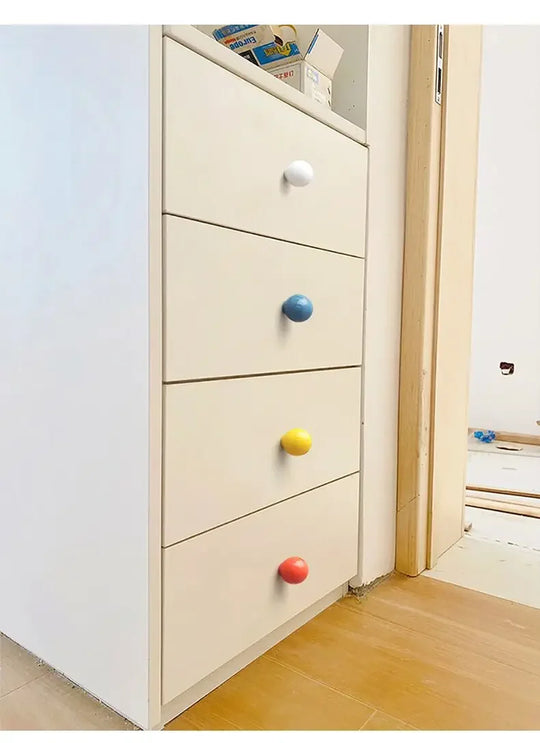 Handles Drawer Cabinet Furniture Kitchen Handles for Cabinet Knob Door Drawer Knob Colour Ceramics Rotundity Single Hole