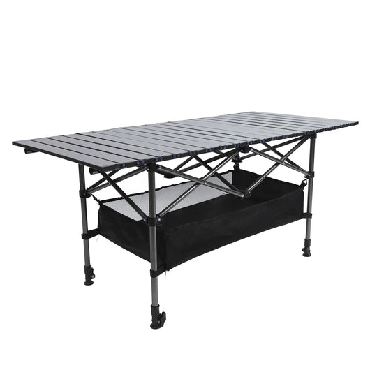 Outdoor Folding Table Compact Folding Table Carbon Steel Portable Camping Table Multifunctional Table Picnic Camping Table