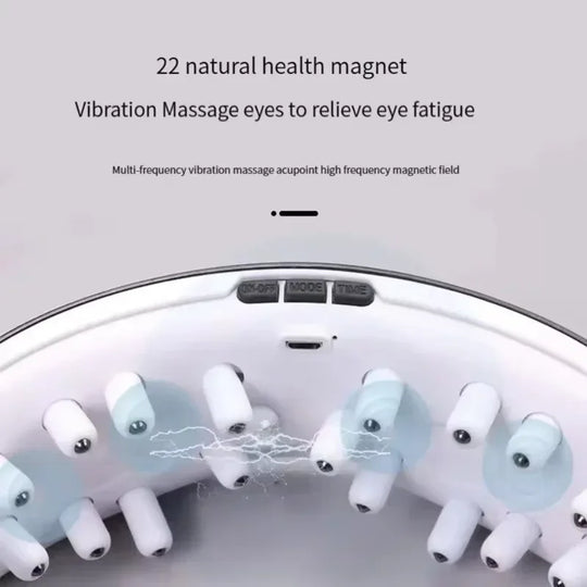 Eye Massager Instrument Electric Silicone Magnetic Massager Eye Care Instrument Eye Massager to Relieve Eye Fatigue Massager