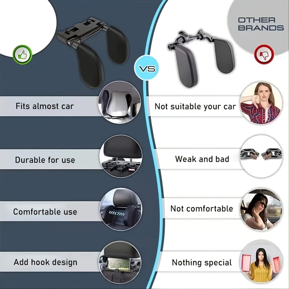 Car Seat Headrest Pillow