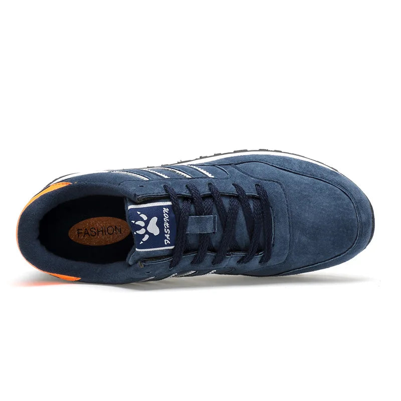 Sneakers Men Casual Shoes Light Suede 2023 New Classic Men Running shoes Outdoor Breathable Mesh Jogging Sport Shoes