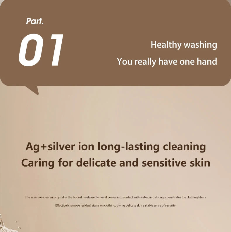 Mini Washer Underwear&Socks Makeup Brush Cleaner Washer Rechargeable Wireless Portable for Travel/Home/Dormit