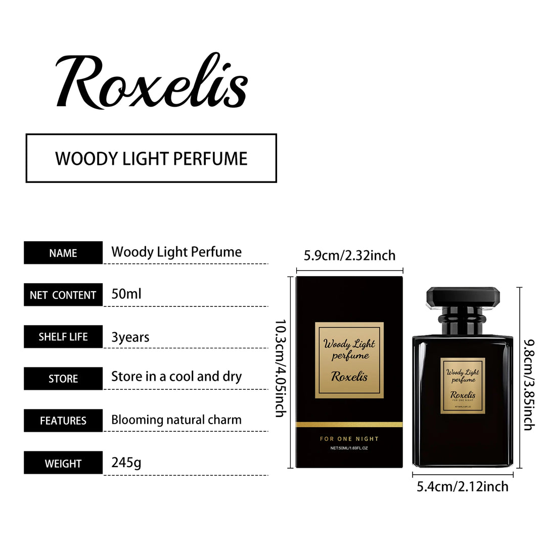 Wooden Cologne Perfume Long-Lasting Woody Light Fragrance Luxurious Captivating Aroma Classic Elegant Scent Men Perfumes