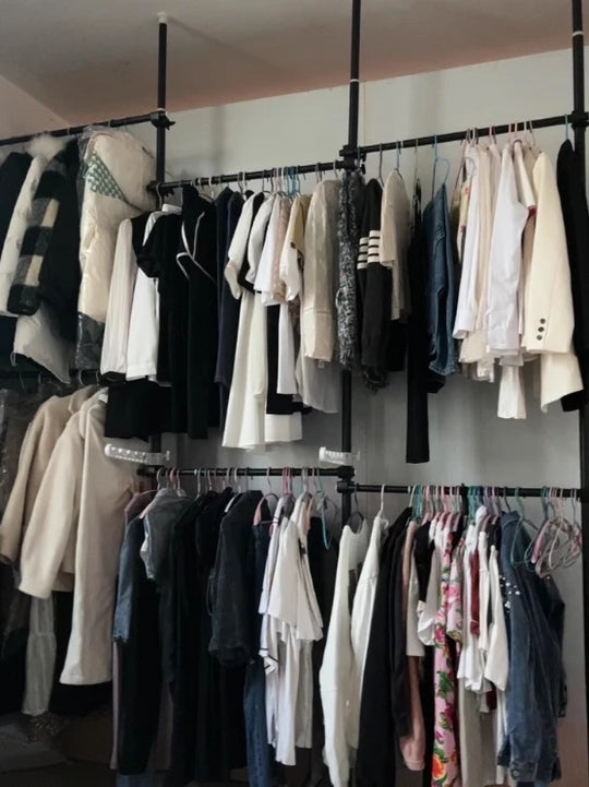 Dressing Rooms Hanger Floor Clothes Racks Clothing Shoe Floor Bedroom Garment Rack Rail Free Standing Percheros Furniture