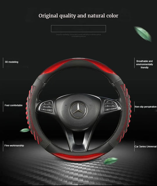 Three-Dimensional Honeycomb Steering Wheel Cover