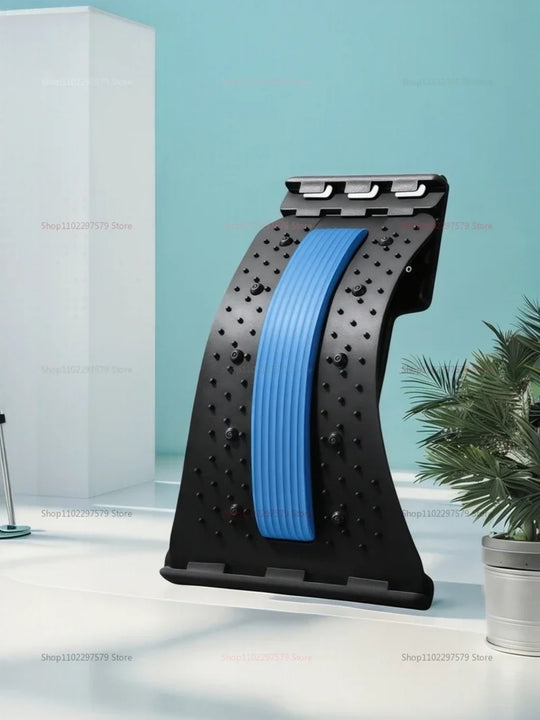 Back Stretcher Multi-Level Adjustable Massager Waist Neck Fitness Lumbar Cervical Spine Cervical Spine Support Massager