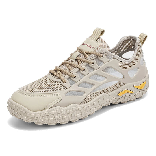 Men's Casual Sneakers Breathable New Versatile Mesh Casual Shoes Summer Anti Slip Wear-resistant Hiking Shoes Outdoor Walking