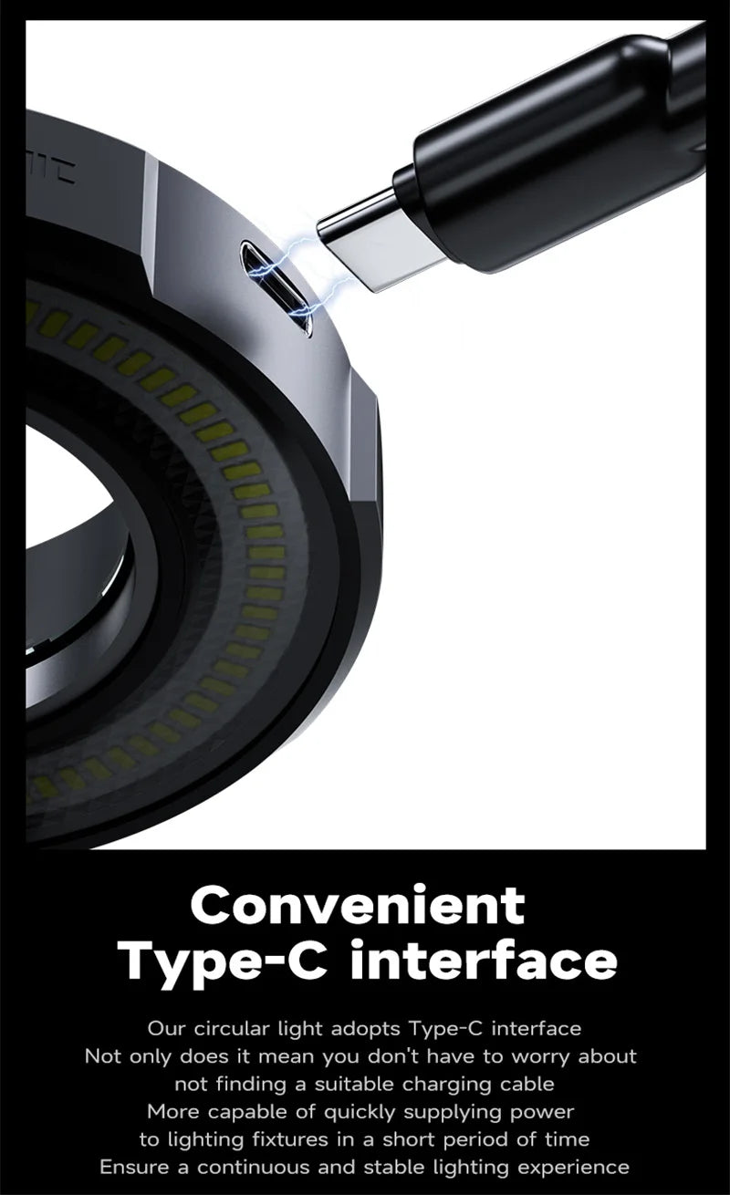 Mechanic LS3 Microscope Ring Lamp Four Level Brightness Adjustment Eye Protection Lamp For Most Stereo Microscopes Light Source