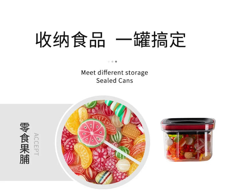 Plastic Food Storage Container with Lid