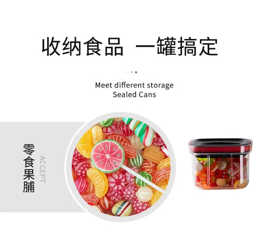 Plastic Food Storage Container with Lid