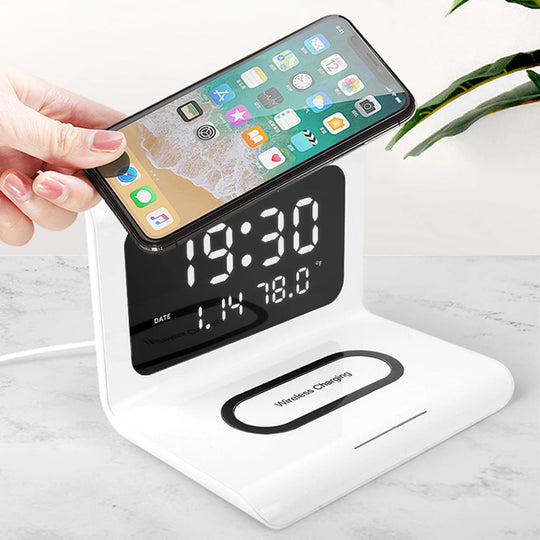 Wireless Charger Alarm Clock