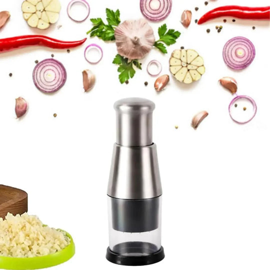 Manual Stainless Steel Garlic Chopper