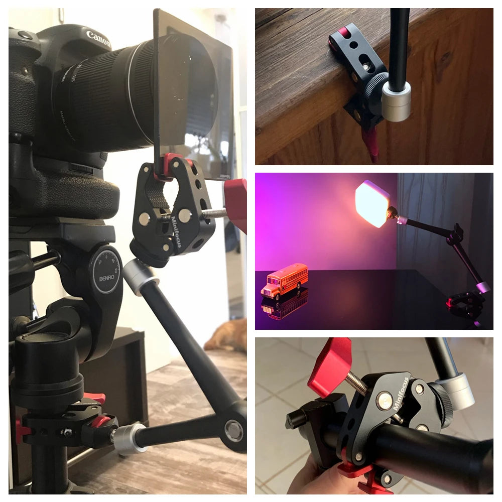 Upgraded 11" Adjustable Friction Power Articulating Magic Arm