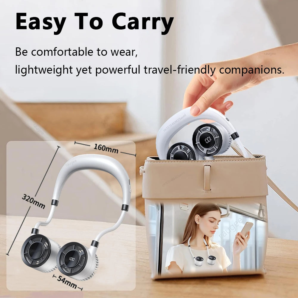 Mini Portable Neck Fan