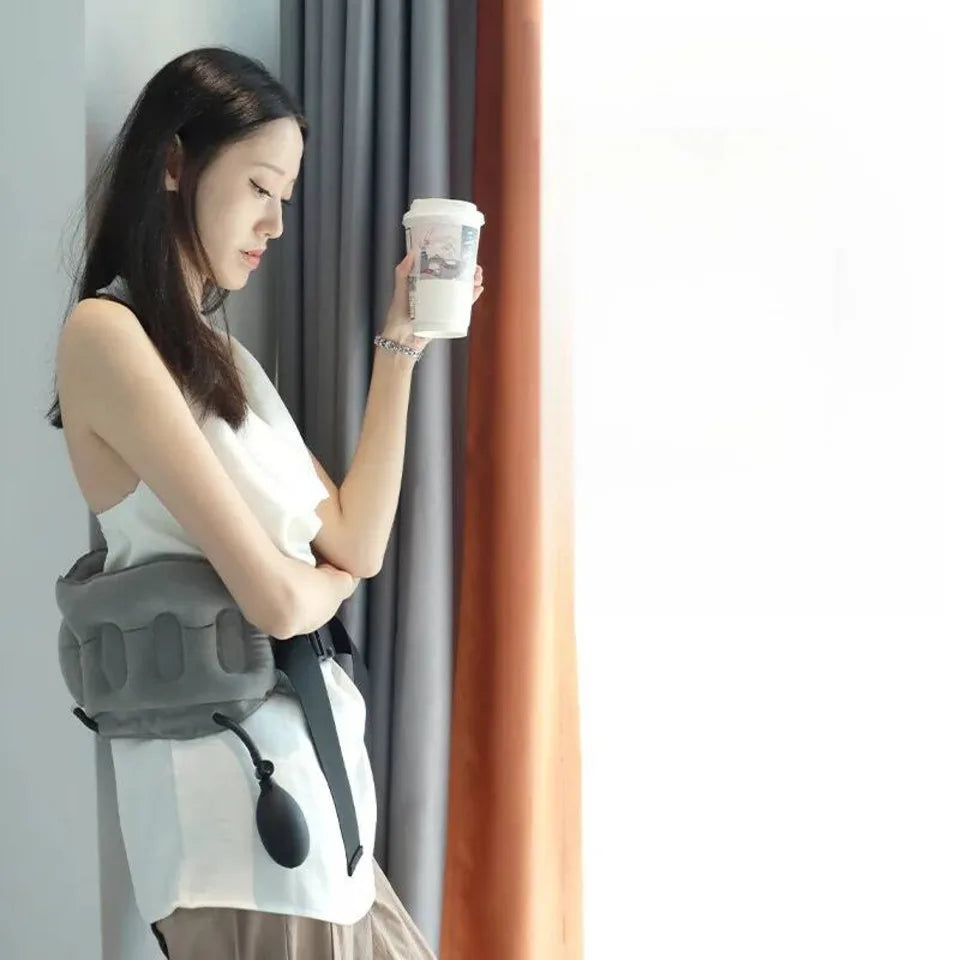 Inflatable Lumbar Support Pillow