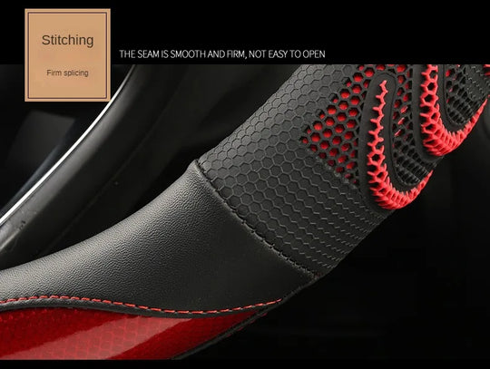 Three-Dimensional Honeycomb Steering Wheel Cover
