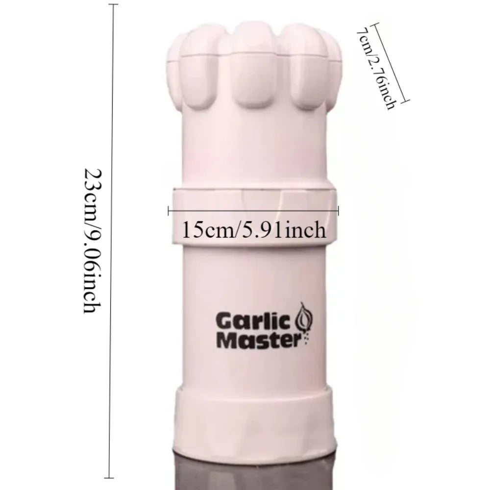 Multi-Functional Garlic Press & Slicer