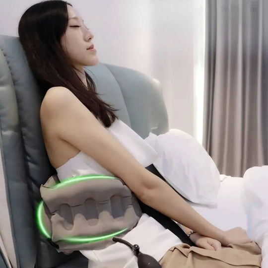Inflatable Lumbar Support Pillow